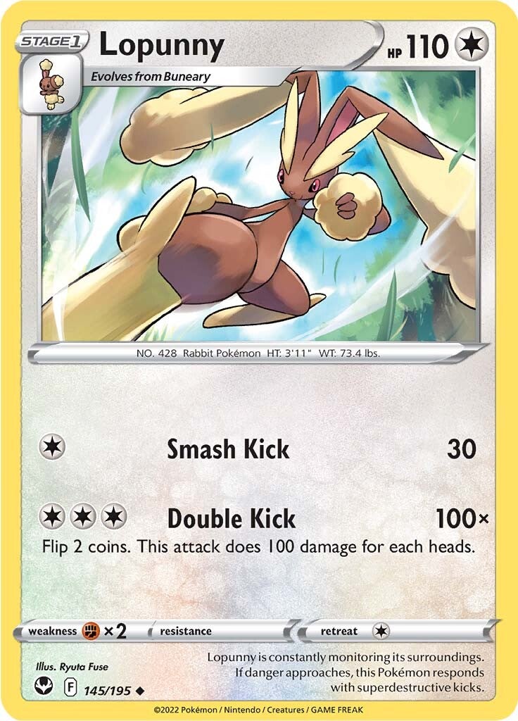 Lopunny (145/195) [Sword & Shield: Silver Tempest] | Galactic Gamez