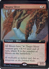 Magma Sliver (Extended Art) [Secret Lair Drop Series] | Galactic Gamez