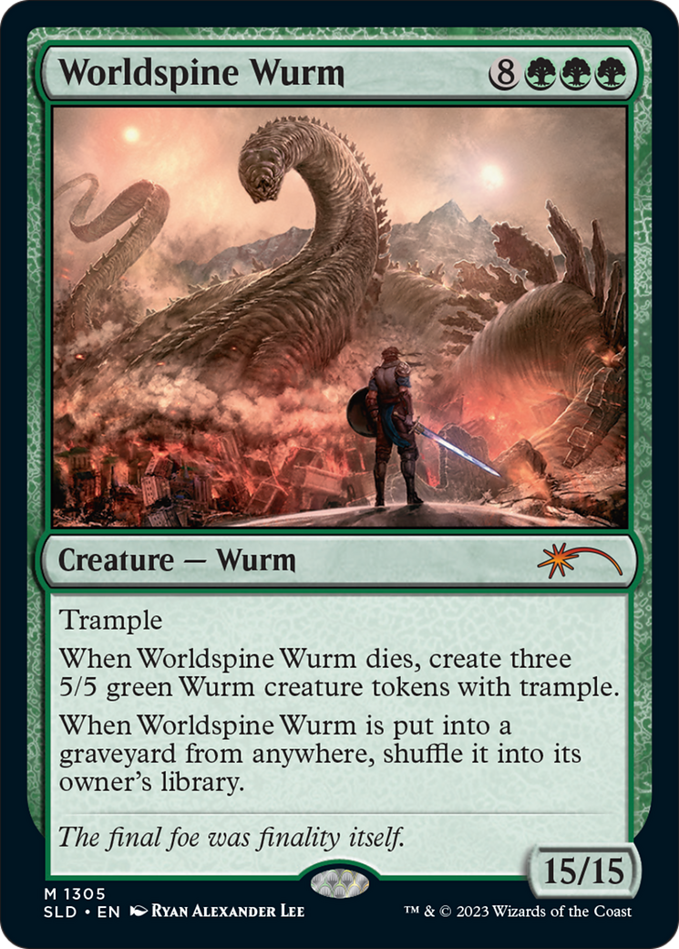 Worldspine Wurm [Secret Lair Drop Series] | Galactic Gamez