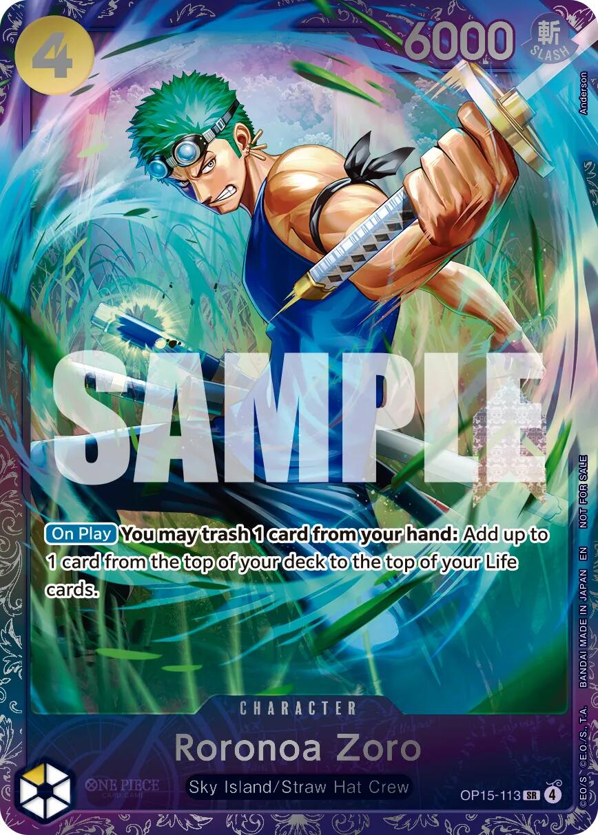 Roronoa Zoro (Treasure Cup August 2026) [One Piece Promotion Cards] | Galactic Gamez