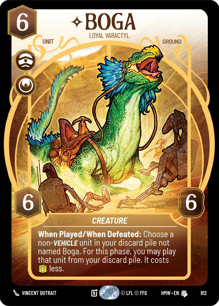 Boga - Loyal Varactyl (812) (Prestige) (812) [Homeworlds] | Galactic Gamez