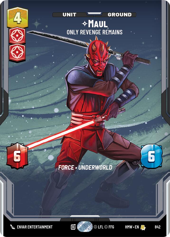 Maul - Only Revenge Remains (842) (Prestige) (842) [Homeworlds] | Galactic Gamez
