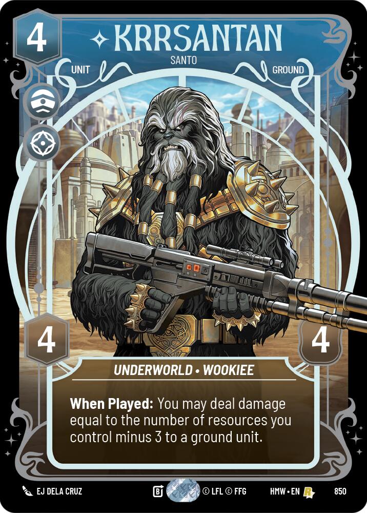 Krrsantan - Santo (850) (Prestige Foil) (850) [Homeworlds] | Galactic Gamez