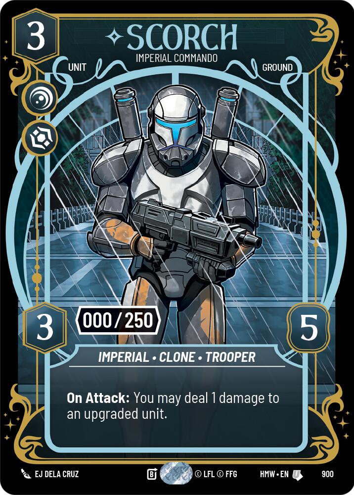 Scorch - Imperial Commando (900) (Serialized) (900) [Homeworlds] | Galactic Gamez