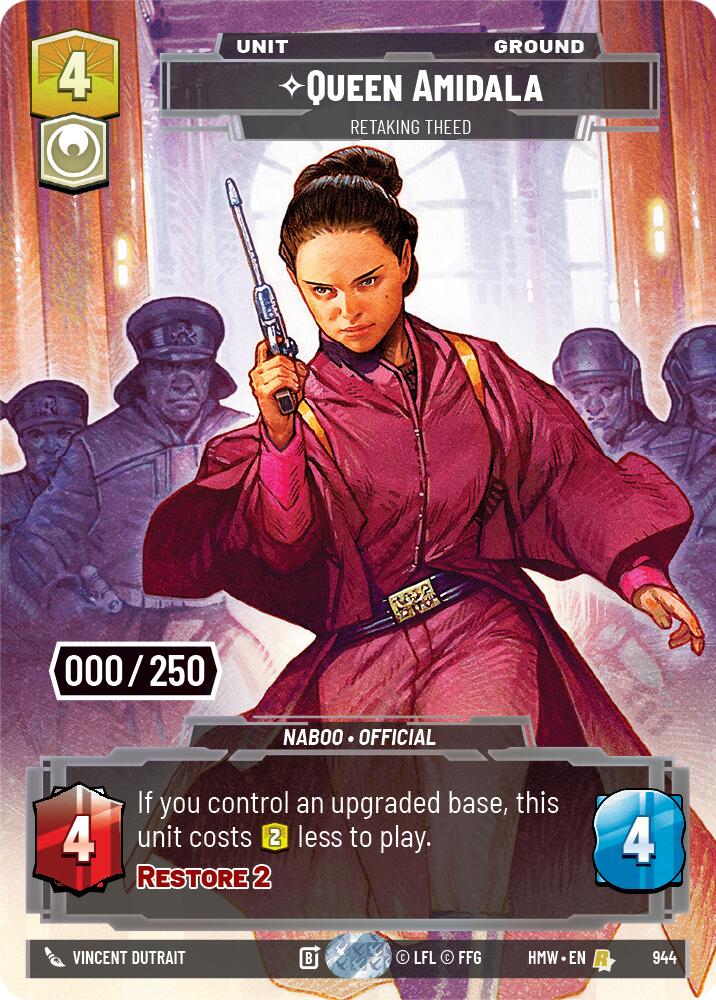 Queen Amidala - Retaking Theed (944) (Serialized) (944) [Homeworlds] | Galactic Gamez