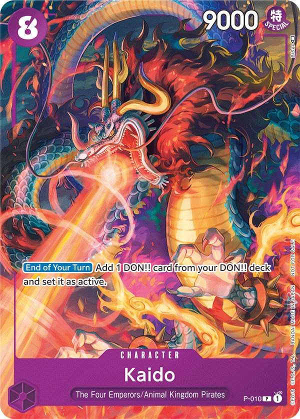 Kaido (Tournament Pack Vol. 1) [One Piece Promotion Cards] | Galactic Gamez