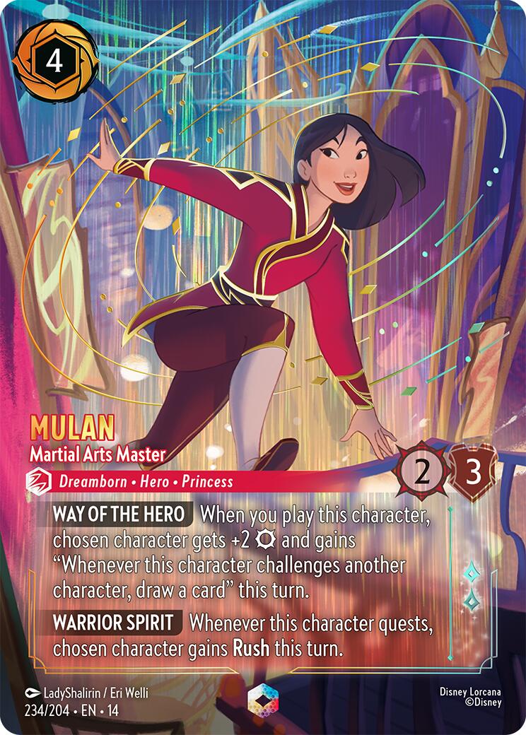 Mulan - Martial Arts Master (Enchanted) (234/204) [Hyperia City] | Galactic Gamez