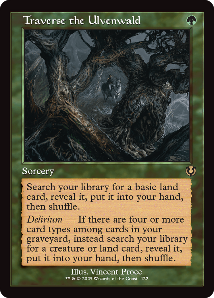 Traverse the Ulvenwald (Retro Frame) [Innistrad Remastered] | Galactic Gamez