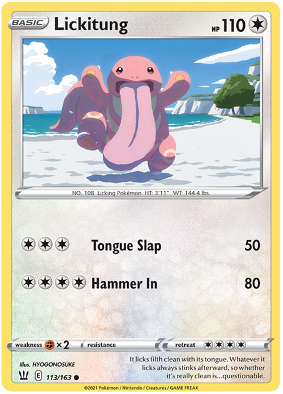 Lickitung (113/163) [Sword & Shield: Battle Styles] | Galactic Gamez