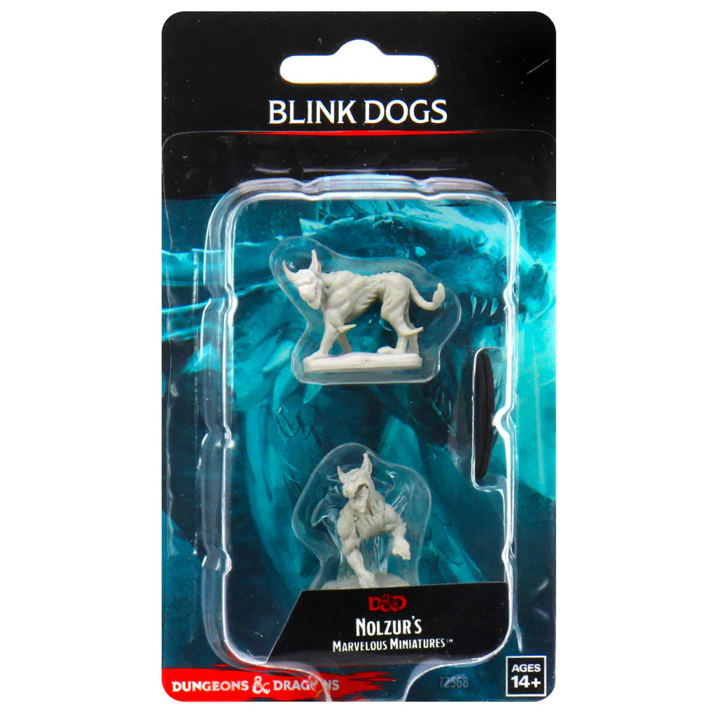 D&D Nolzur's Marvelous Minitures:  Blink Dogs | Galactic Gamez
