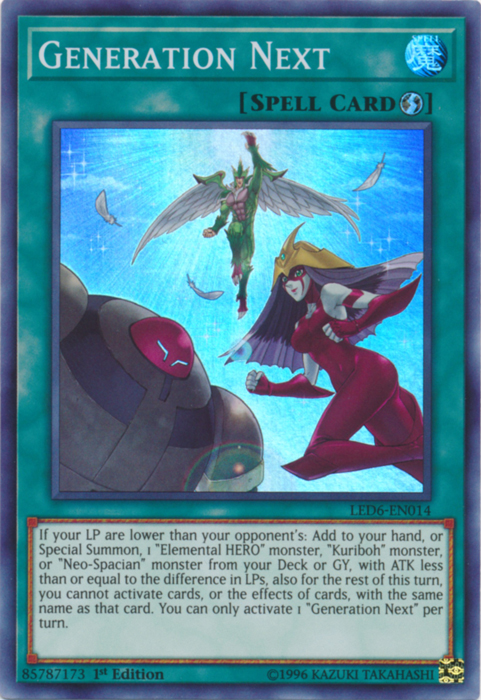 Generation Next [LED6-EN014] Super Rare | Galactic Gamez