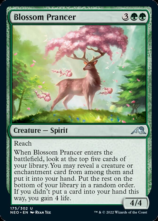 Blossom Prancer [Kamigawa: Neon Dynasty] | Galactic Gamez