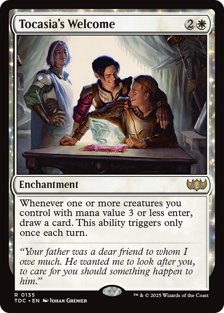 Tocasia's Welcome [Tarkir: Dragonstorm Commander] | Galactic Gamez