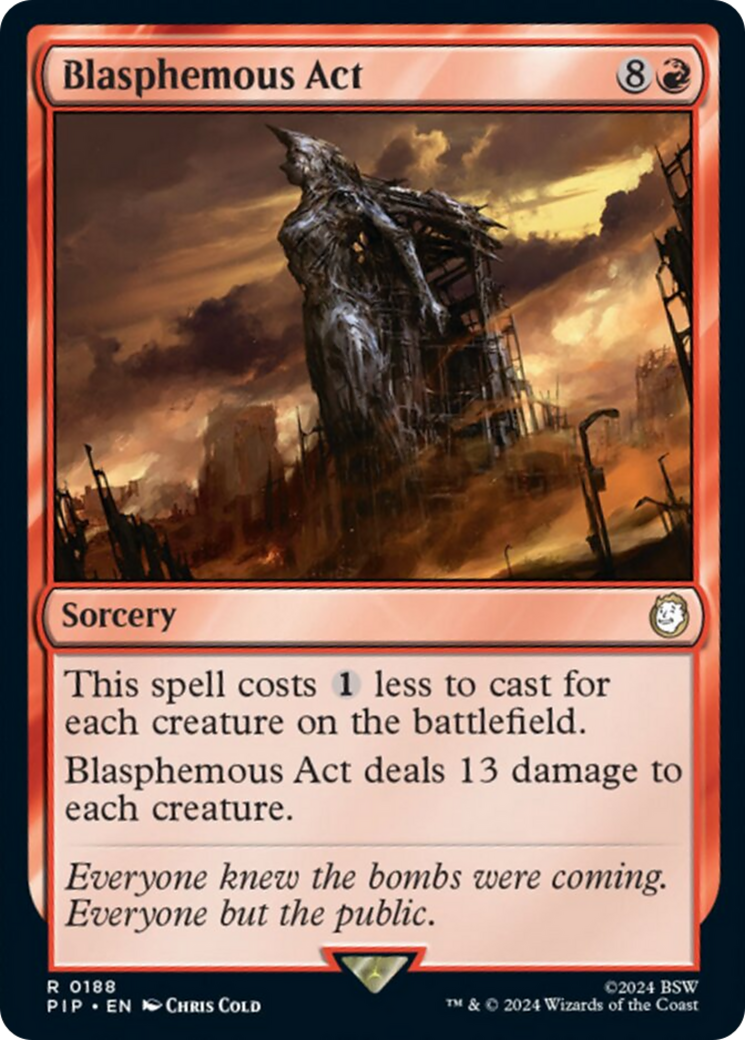 Blasphemous Act [Fallout] | Galactic Gamez