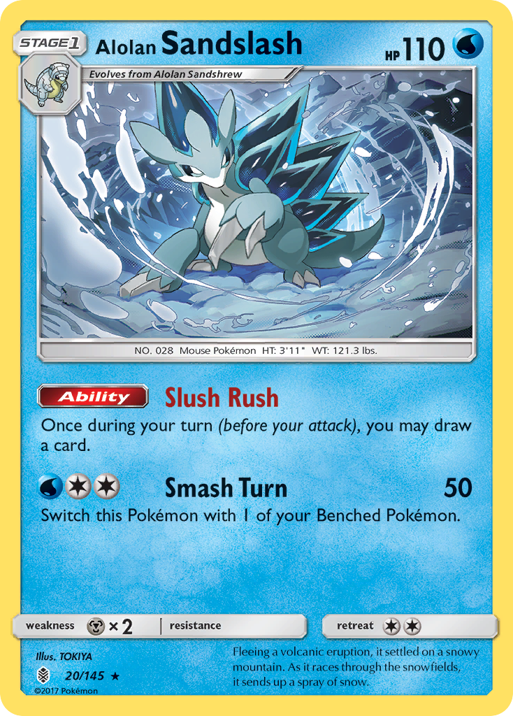 Alolan Sandslash (20/145) [Sun & Moon: Guardians Rising] | Galactic Gamez