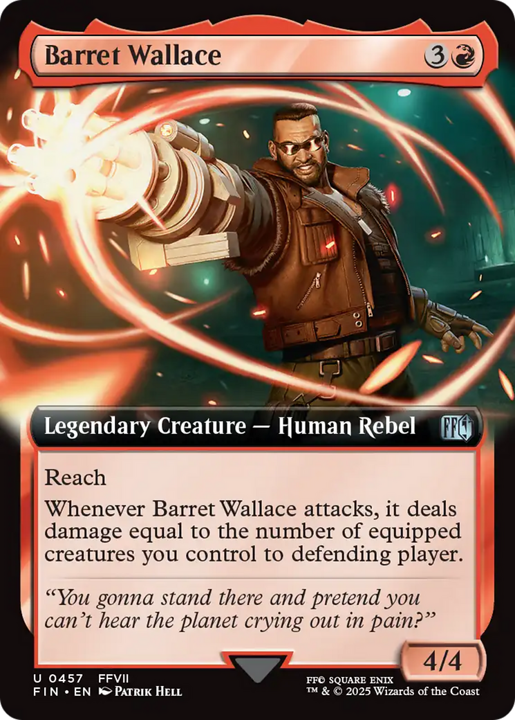 Barret Wallace (Extended Art) [FINAL FANTASY] | Galactic Gamez