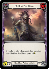 Shrill of Skullform (Red) [EVR116] (Everfest)  1st Edition Rainbow Foil | Galactic Gamez