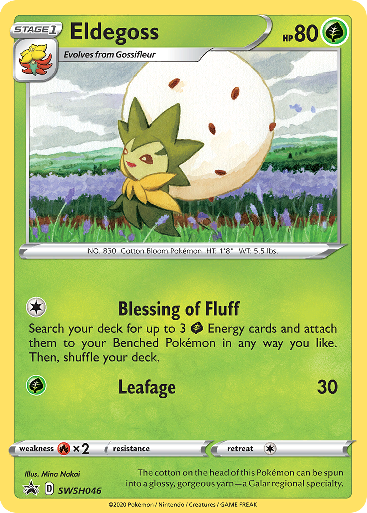 Eldegoss (SWSH046) [Sword & Shield: Black Star Promos] | Galactic Gamez