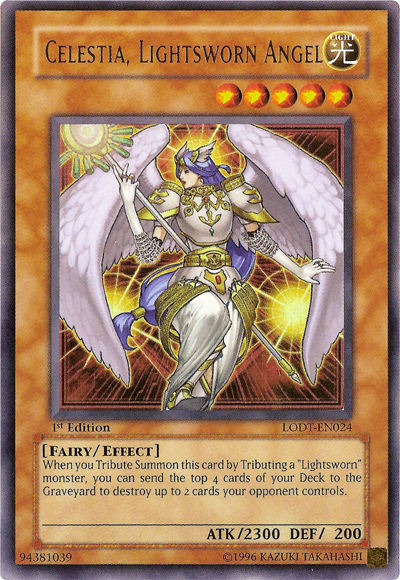 Celestia, Lightsworn Angel [LODT-EN024] Ultra Rare | Galactic Gamez