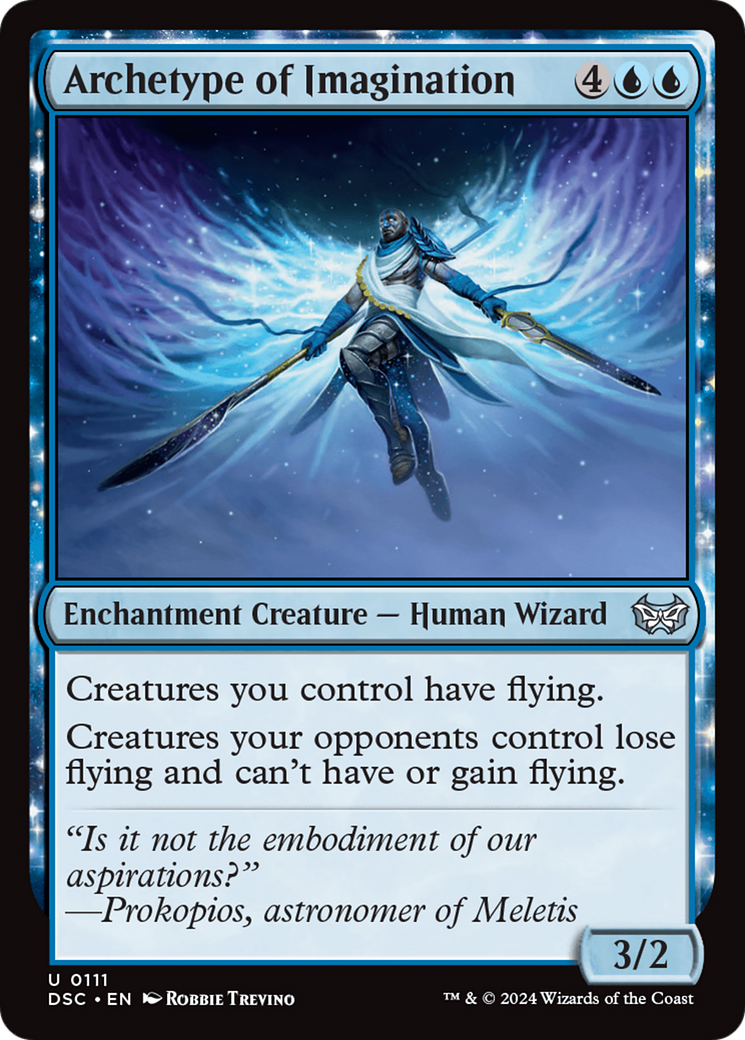 Archetype of Imagination [Duskmourn: House of Horror Commander] | Galactic Gamez