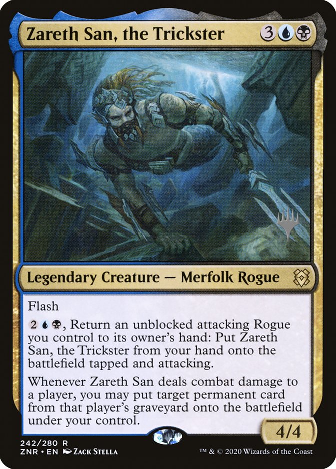 Zareth San, the Trickster (Promo Pack) [Zendikar Rising Promos] | Galactic Gamez