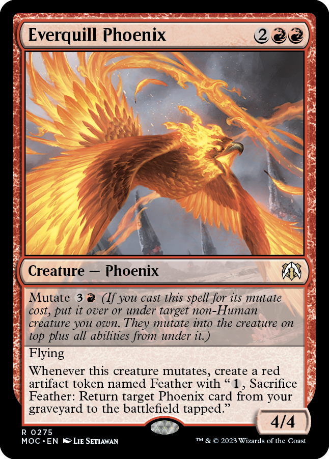 Everquill Phoenix [March of the Machine Commander] | Galactic Gamez