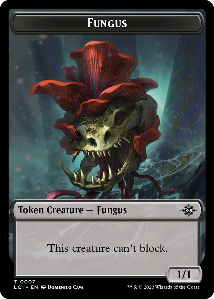 Fungus Token [The Lost Caverns of Ixalan Tokens] | Galactic Gamez