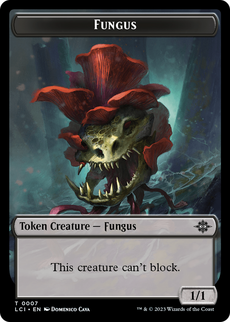 Map // Fungus Double-Sided Token [The Lost Caverns of Ixalan Tokens] | Galactic Gamez