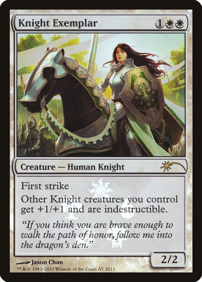 Knight Exemplar [Resale Promos] | Galactic Gamez