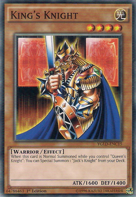King's Knight [YGLD-ENC15] Common | Galactic Gamez