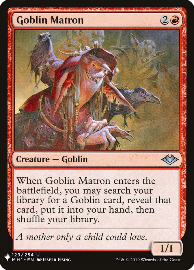 Goblin Matron [Mystery Booster] | Galactic Gamez