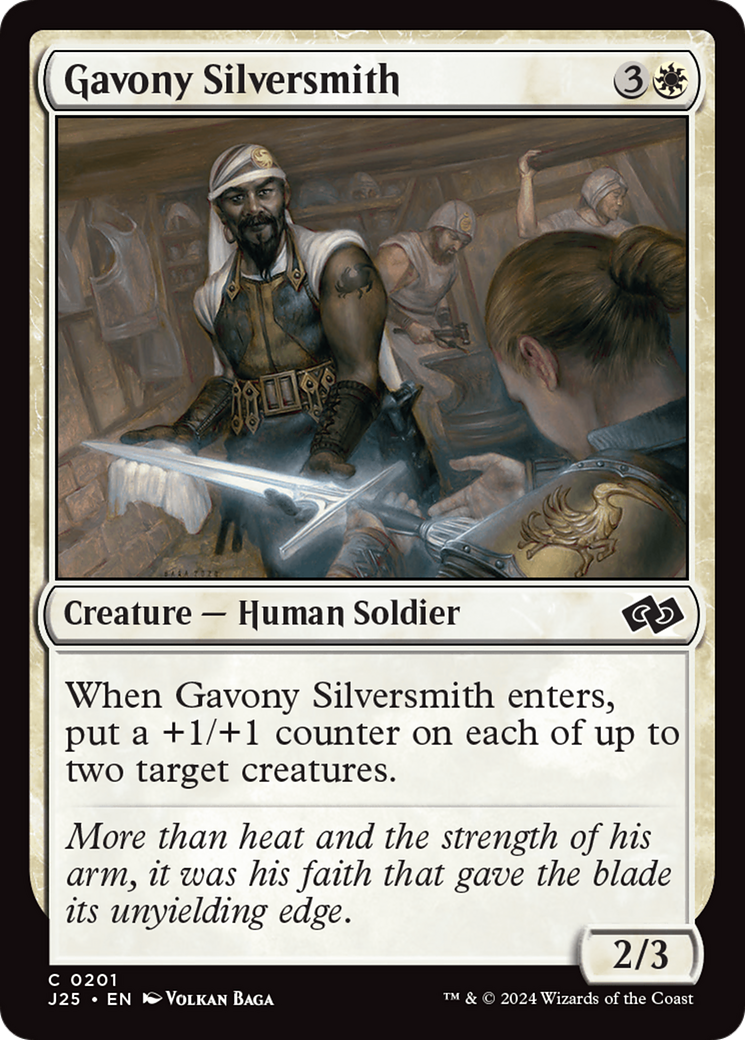 Gavony Silversmith [Foundations Jumpstart] | Galactic Gamez