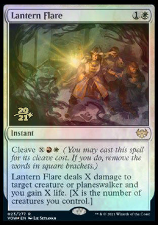 Lantern Flare [Innistrad: Crimson Vow Prerelease Promos] | Galactic Gamez
