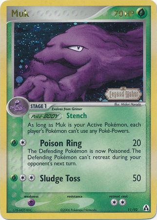 Muk (11/92) (Stamped) [EX: Legend Maker] | Galactic Gamez