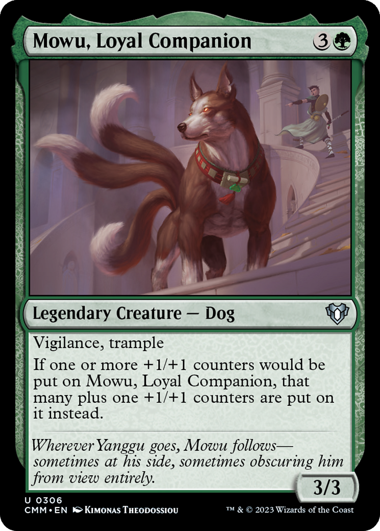 Mowu, Loyal Companion [Commander Masters] | Galactic Gamez