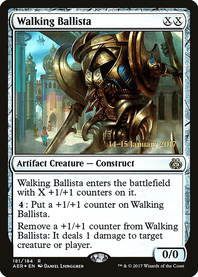 Walking Ballista [Aether Revolt Prerelease Promos] | Galactic Gamez