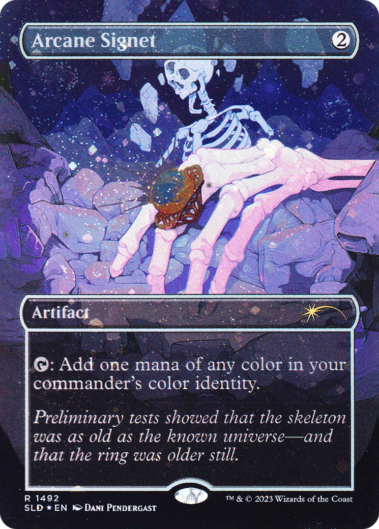 Arcane Signet (1492) (Galaxy Foil) [Secret Lair Drop Series] | Galactic Gamez