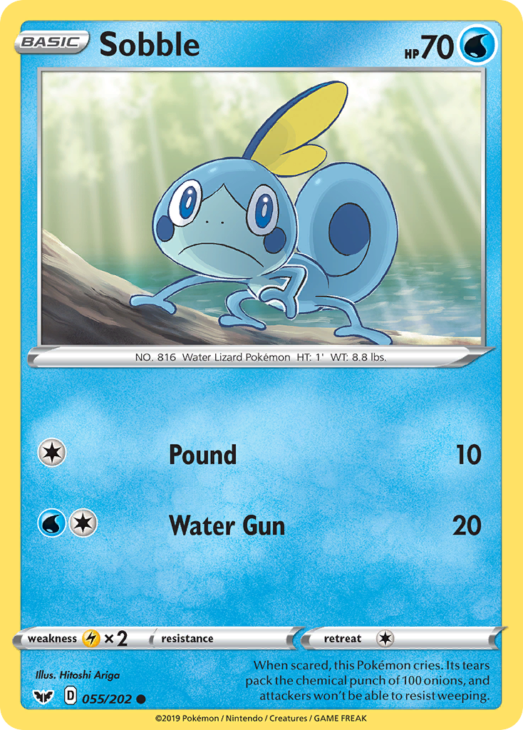 Sobble (055/202) [Sword & Shield: Base Set] | Galactic Gamez