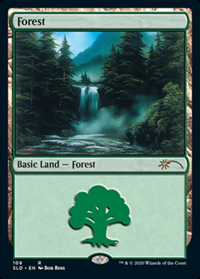 Forest (109) [Secret Lair Drop Series] | Galactic Gamez