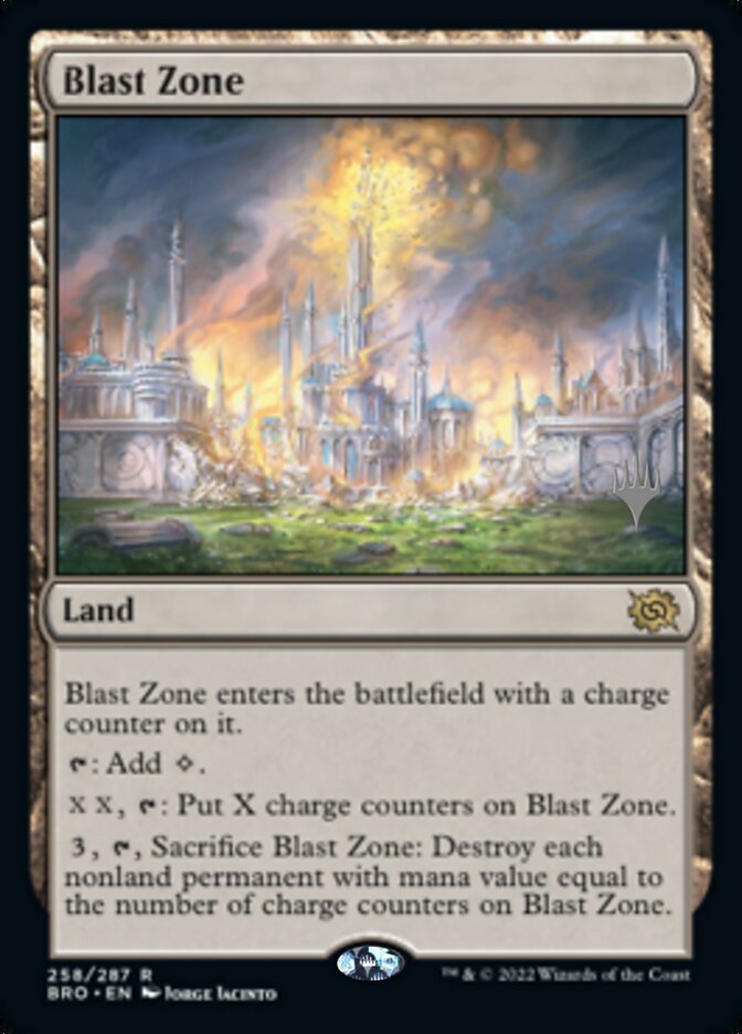 Blast Zone (Promo Pack) [The Brothers' War Promos] | Galactic Gamez