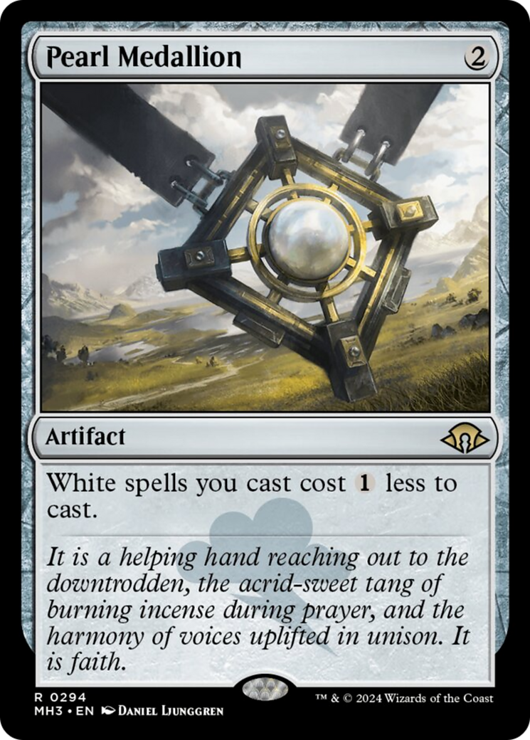 Pearl Medallion [Modern Horizons 3] | Galactic Gamez