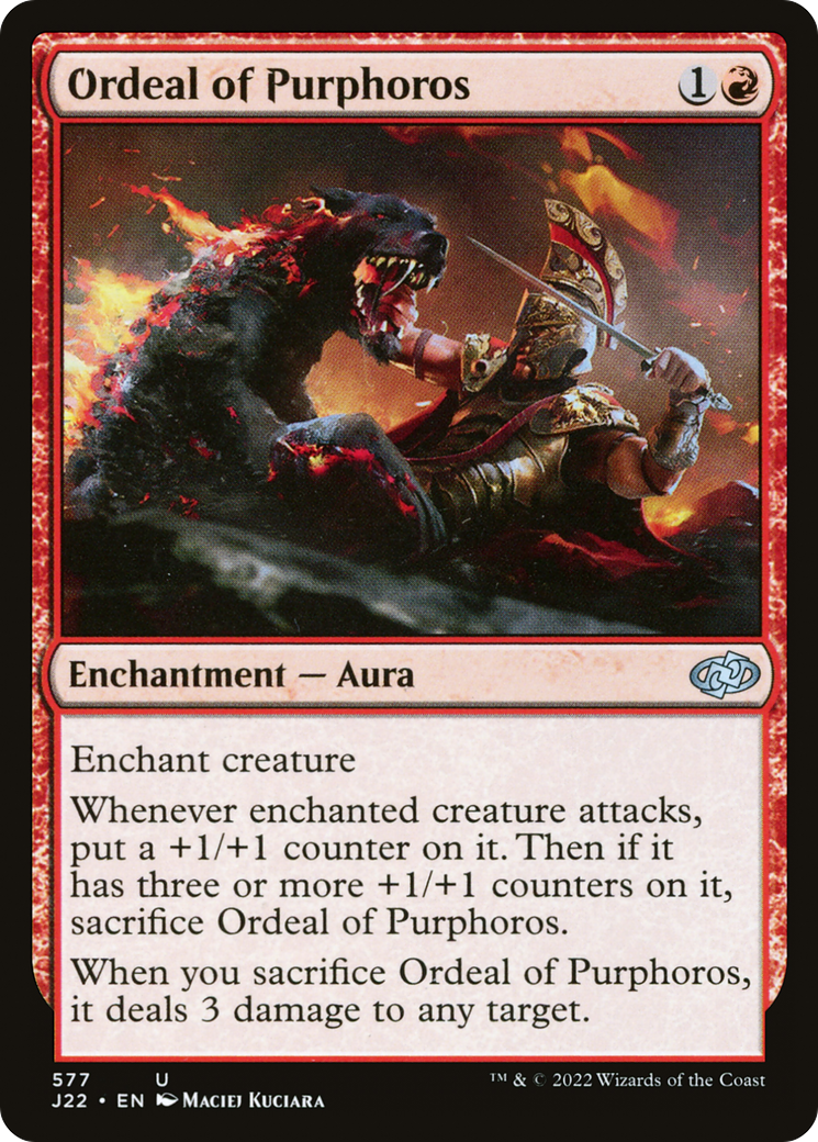 Ordeal of Purphoros [Jumpstart 2022] | Galactic Gamez