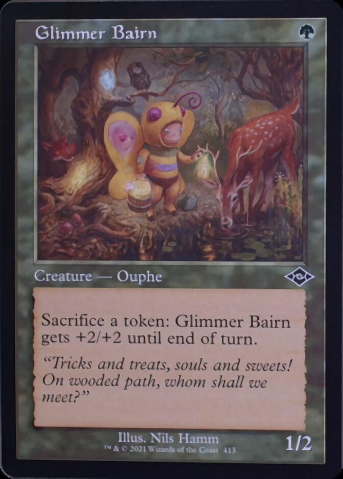 Glimmer Bairn (Retro Foil Etched) [Modern Horizons 2] | Galactic Gamez