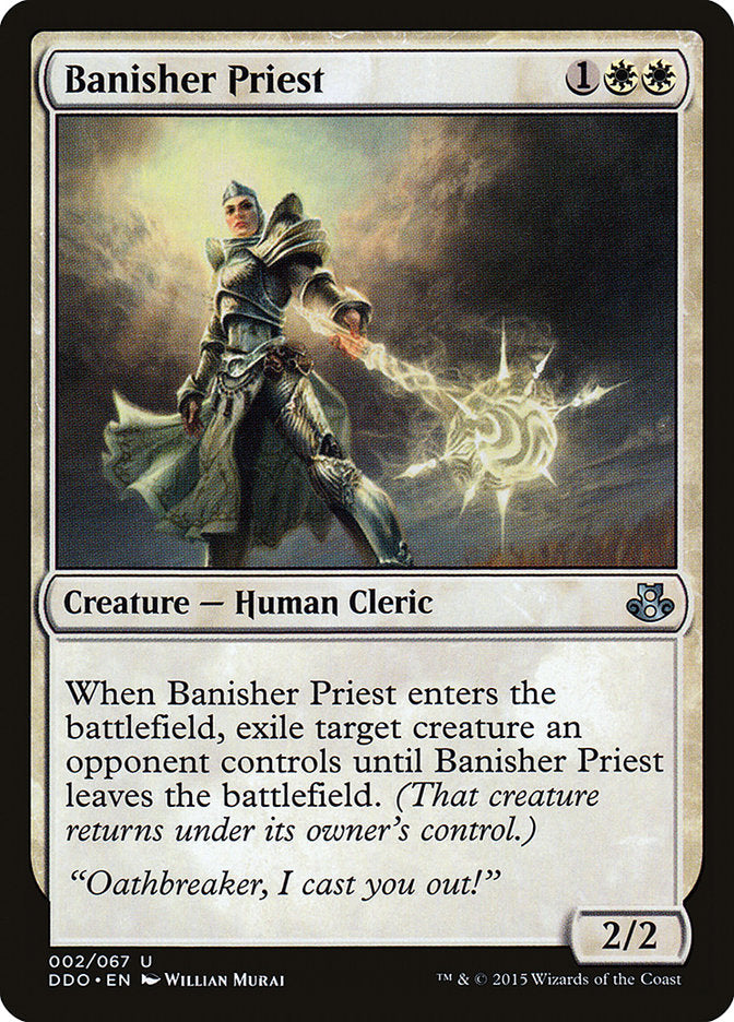 Banisher Priest [Duel Decks: Elspeth vs. Kiora] | Galactic Gamez