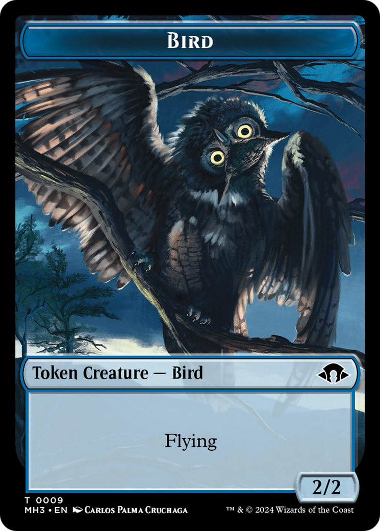 Servo // Bird Double-Sided Token [Modern Horizons 3 Tokens] | Galactic Gamez