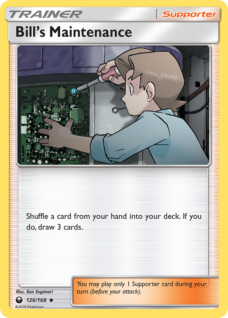 Bill's Maintenance (126/168) [Sun & Moon: Celestial Storm] | Galactic Gamez