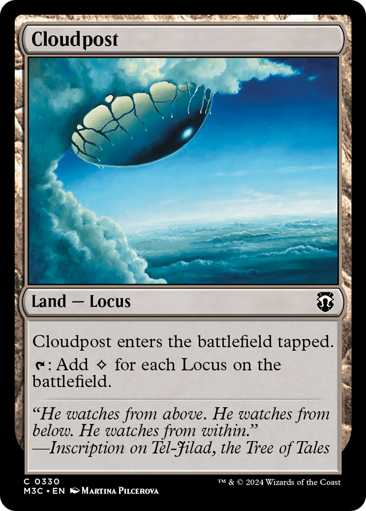 Cloudpost (Ripple Foil) [Modern Horizons 3 Commander] | Galactic Gamez