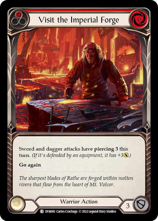 Visit the Imperial Forge (Red) [DYN085] (Dynasty) | Galactic Gamez