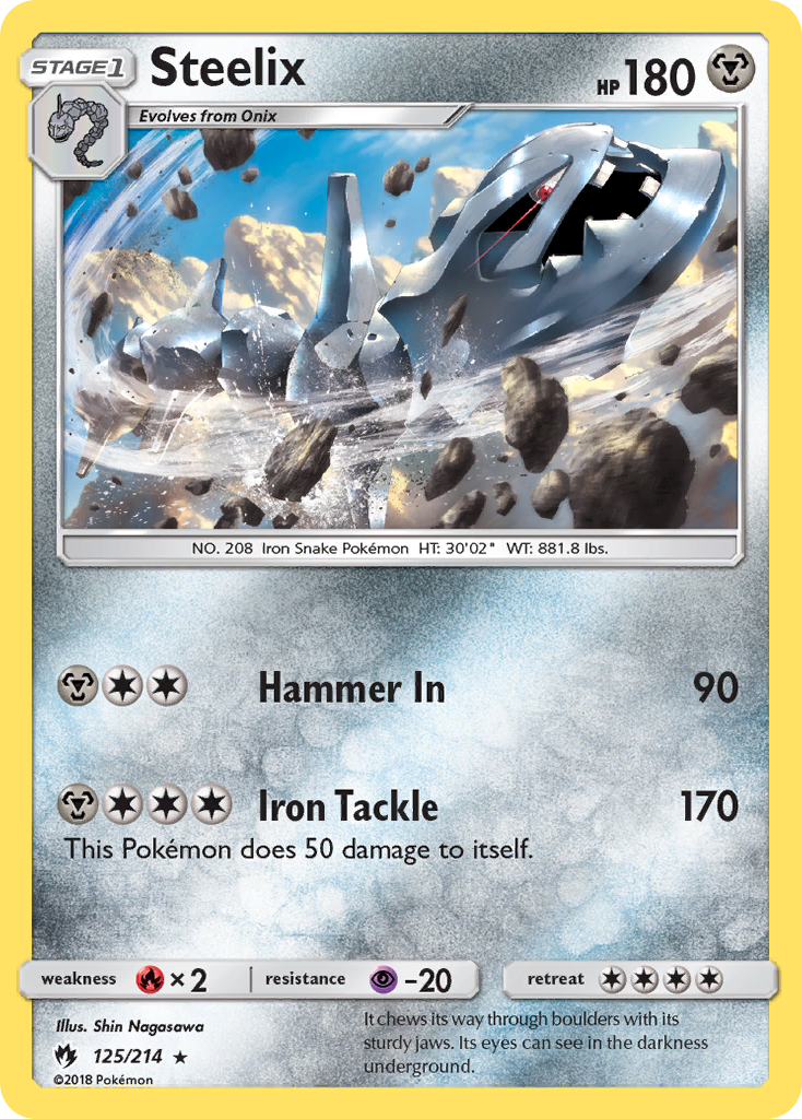 Steelix (125/214) [Sun & Moon: Lost Thunder] | Galactic Gamez
