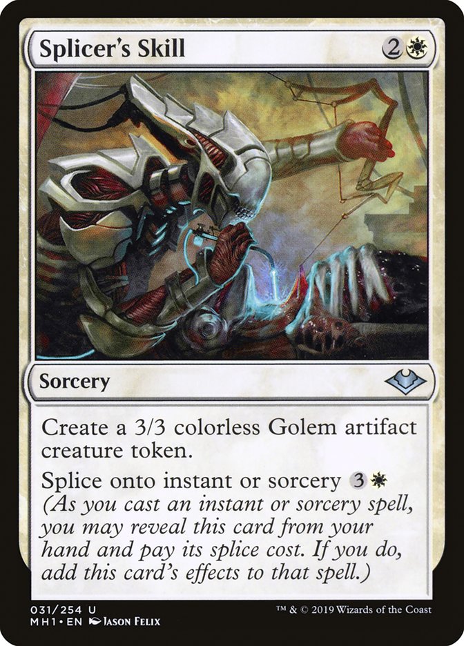 Splicer's Skill [Modern Horizons] | Galactic Gamez